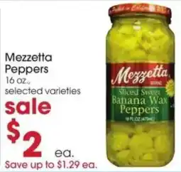 Giant Eagle Mezzetta Peppers offer