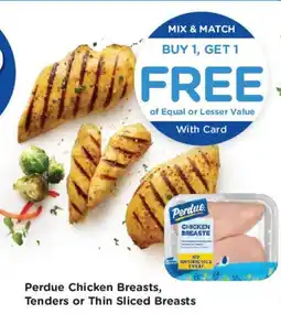 Mariano's Perdue Chicken Breasts, Tenders or Thin Sliced Breasts offer