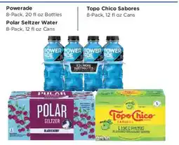 Mariano's Powerade,Polar Seltzer water, Topo Chico Sabores offer