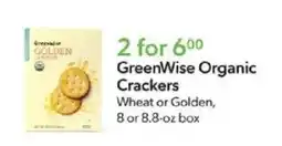 Publix GreenWise Organic Crackers offer