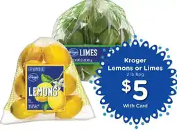Fry's Kroger Lemons or Limes offer
