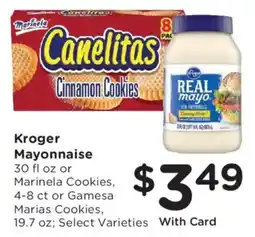 Fry's Kroger Mayonnaise offer