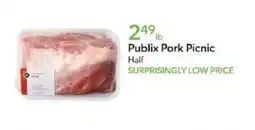 Publix Publix Pork Picnic Half offer