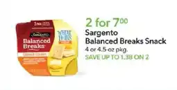 Publix Sargento balanced breaks snack offer
