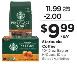 Dillons Starbucks Coffee offer