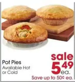 Giant Eagle Pot Pies offer