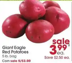 Giant Eagle Giant Eagle Red Potatoes offer
