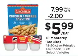 Fry's El Monterey Taquitos offer