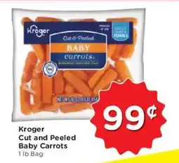 Kroger Kroger Cut and Peeled Baby Carrots offer