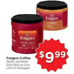 Kroger Folgers Coffee offer
