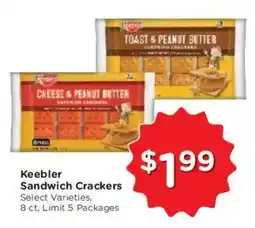 Kroger Keebler Sandwich Crackers offer