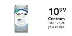 Publix Centrum silver men 50+ offer