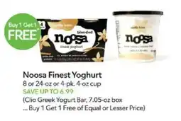 Publix Noosa Finest Yoghurt offer