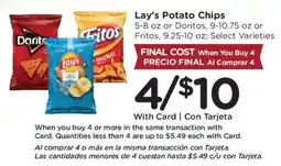 Smith's Lay's Potato Chips offer