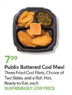 Publix Publix Battered Cod Meal offer