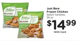 Smith's Just Bare Frozen Chicken offer