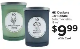 Smith's HD Designs Jar Candle offer
