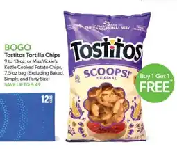 Publix Tostitos Tortilla Chips offer
