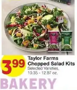 United Supermarkets Taylor Farms Chopped Salad Kits offer