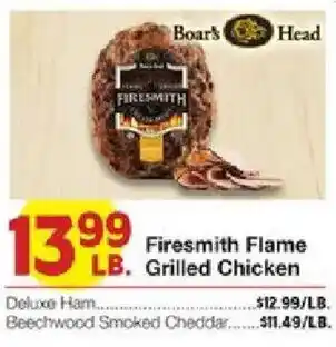 Boar's Head Firesmith Flame Grilled Chicken
