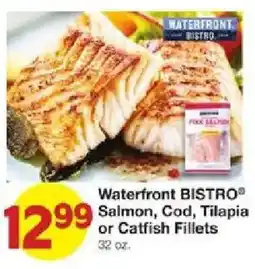United Supermarkets Waterfront Bistro Salmon, Cod, Tilapia or Catfish Fillets offer
