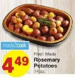 United Supermarkets Ready2cook Fresh Made Rosemary Potatoes offer