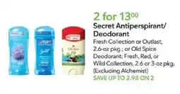 Publix Secret Antiperspirant/Deodorant offer