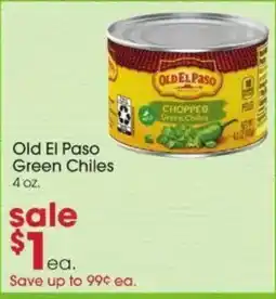 Giant Eagle Old El Paso Green Chiles offer