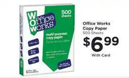 Smith's Office Works multi-purpose copy paper offer
