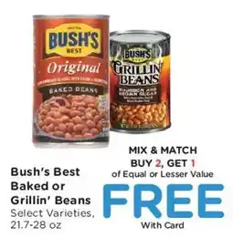 Fry's Bush's Best Baked or Grillin' Beans offer
