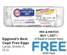 Fry's Eggland's Best Cage Free Eggs offer