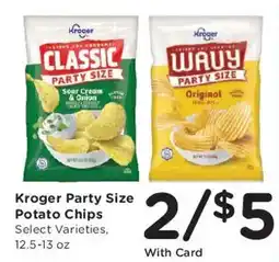 Fry's Kroger party size potato chips offer