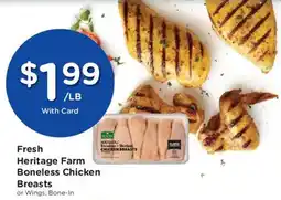 Fry's Fresh Heritage Farm Boneless Chicken Breasts offer