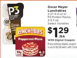 Fry's Oscar Mayer Lunchables offer