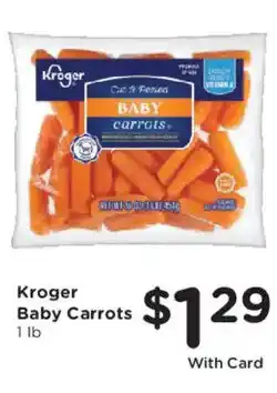 Mariano's Kroger baby carrots offer