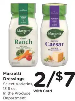 Mariano's Marzetti Dressings offer