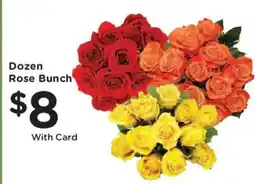 Mariano's Dozen Rose Bunch offer