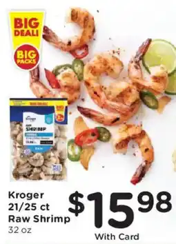 Mariano's Kroger raw shrimp offer