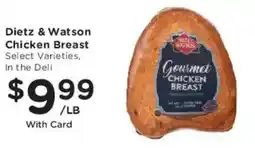 Mariano's Dietz & Watson chicken breast offer