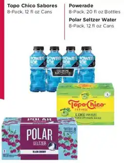 Smith's Topo Chico Sabores, Powerade, Polar Seltzer Water offer