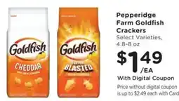 King Soopers Pepperidge Farm Goldfish Crackers offer