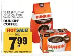 Food Lion Dunkin' coffee offer