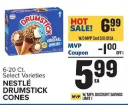 Food Lion Nestle drumstick cones offer