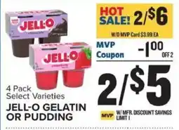 Food Lion Jell-o gelatin or pudding offer