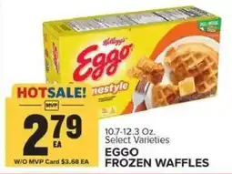 Food Lion Kellogg's Eggo frozen waffles offer