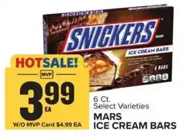 Food Lion Snickers ice cream bars offer