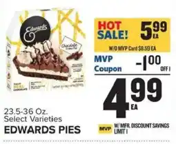Food Lion Edwards pies offer