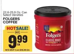 Food Lion Folgers coffee offer