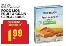 Food Lion Food Lion fruit & grain cereal bars offer