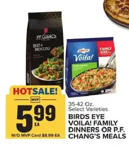 Food Lion Birds Eye Voila! Family Dinners Or P.F. Chang's Meals offer